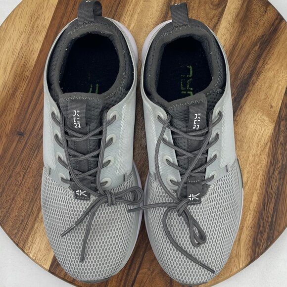 Kuru Atom Cloud Womens Sz. 9 M Gray White Pain Relief Walking Comfort Shoes - Picture 13 of 15